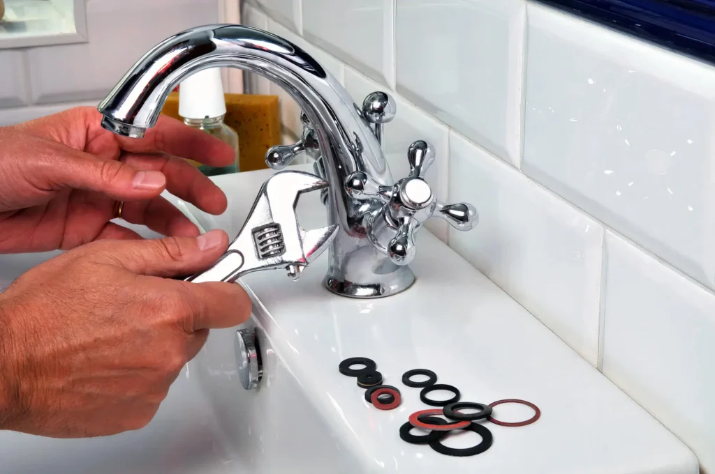 Bathroom faucet repair and fixture replacement by Crestview Plumbing Pros